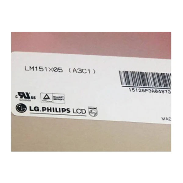 Lm151x 05- a3c 1 15. 1 modfedd 1024*768 sgrin lcm tft-lcd ar gyfer monitor bwrdd gwaith