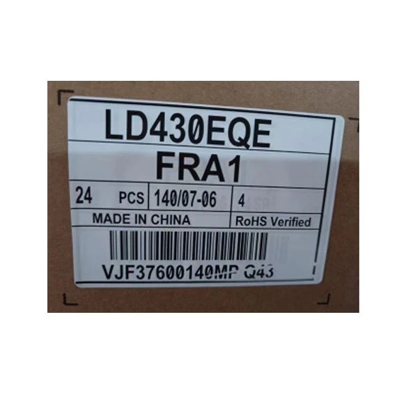 Newydd 43. 0 modfedd LD430eqe-Fra1 LCD Arddangosfa